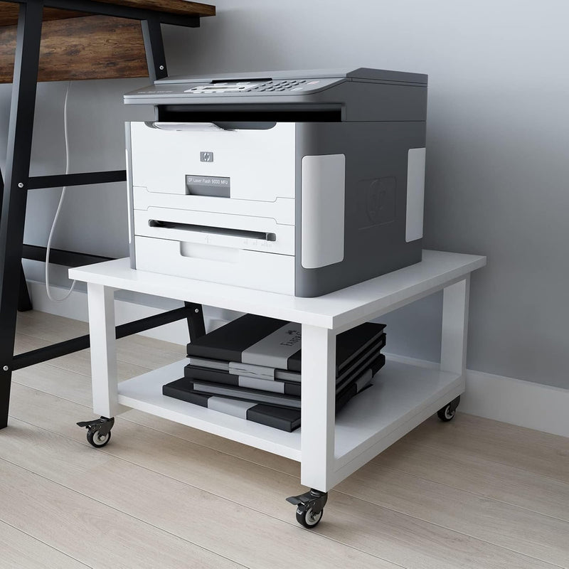 3-Tier Laser Printer Stand with Storage for Home