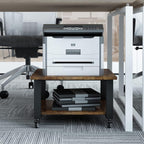 3-Tier Laser Printer Stand with Storage for Home