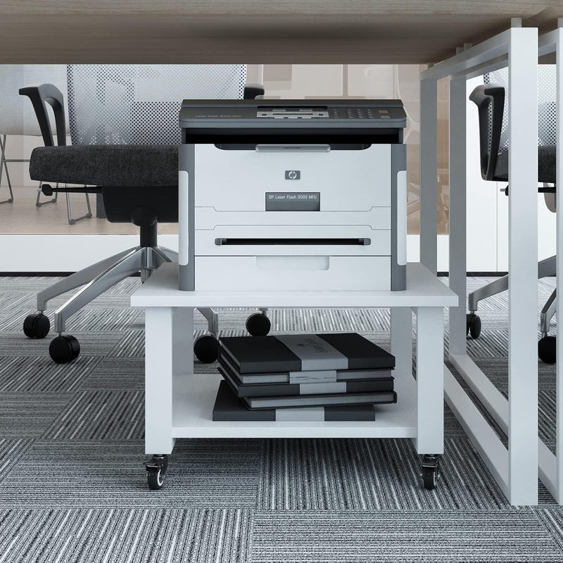 3-Tier Laser Printer Stand with Storage for Home