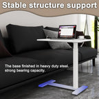Puncia Medical Adjustable Overbed Bedside Table with Hidden