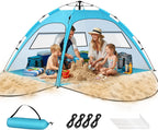 Purebox Beach Tent 3-4 Person Two Doors Large