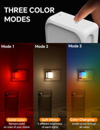 Pursnic Night Light Plug in Wall with Dusk (2 Pack)