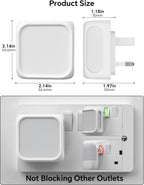 Pursnic Night Light Plug in Wall with Dusk (2 Pack)