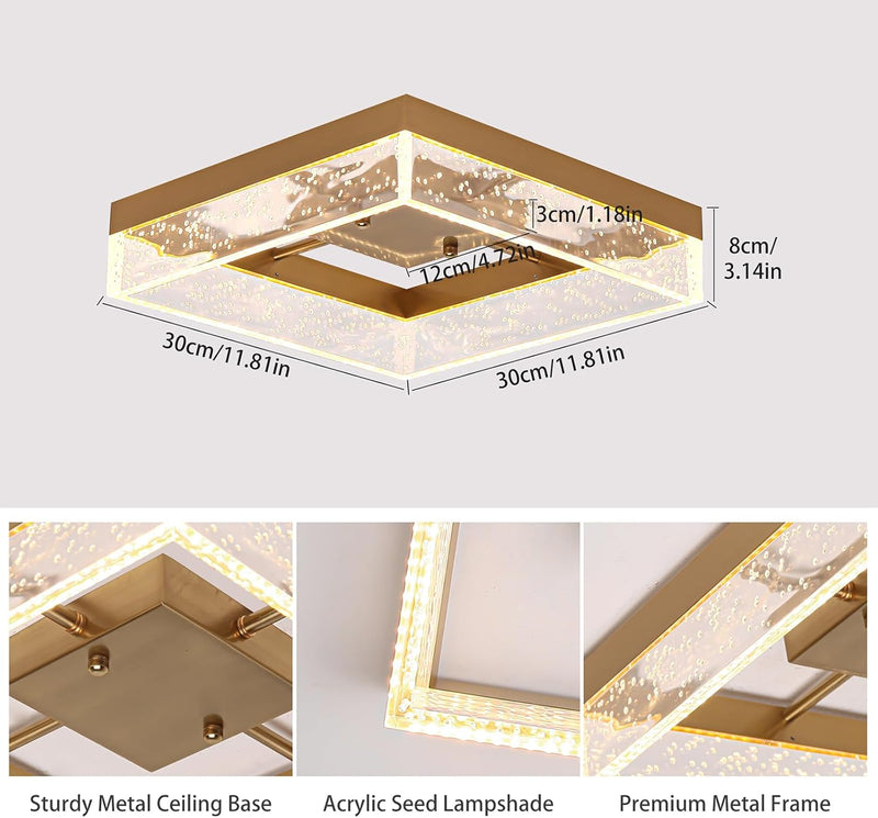 LED Ceiling Light 20W Flush Mount Kitchen Lighting