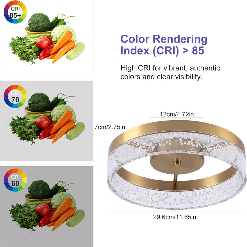 LED Ceiling Light 20W Flush Mount Kitchen Lighting