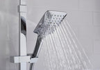 Quadrato Thermostatic Diverter Square Bar Mixer Shower Exposed
