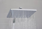 Quadrato Thermostatic Diverter Square Bar Mixer Shower Exposed