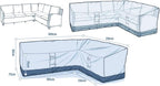 Quality Garden Furniture Covers Fits L Shaped Corner
