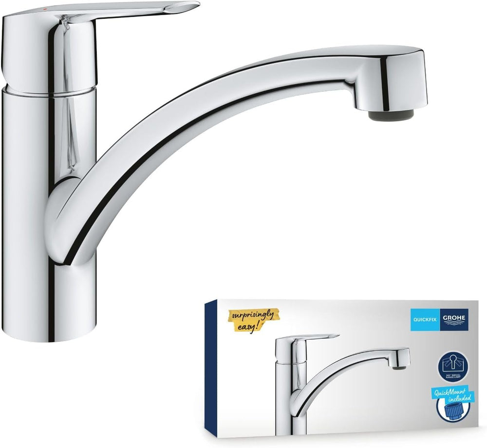 Quickfix Start Kitchen Sink Mixer Tap Chrome