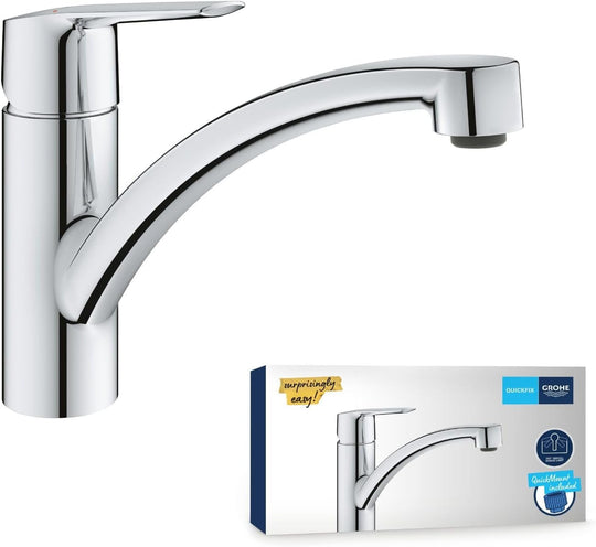 Quickfix Start Kitchen Sink Mixer Tap Chrome