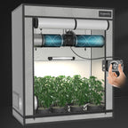 Quiet 8” Inline Duct Fan with 0-100% Variable