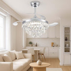 Quite Ceiling Fans with Lights and Remote Smart