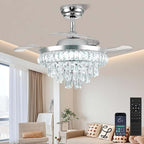 Quite Ceiling Fans with Lights and Remote Smart