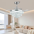 Quite Ceiling Fans with Lights and Remote Smart
