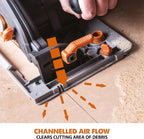 R185ccs Circular Saw with Tct Multi-Material Blade Cuts