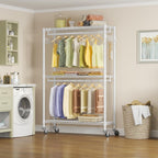 R2 Plus Heavy Duty Rolling Clothes Rail