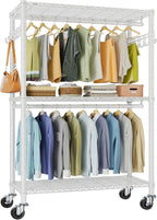 R2 Plus Heavy Duty Rolling Clothes Rail