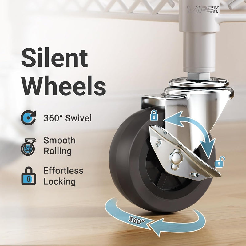 R2 Plus Heavy Duty Rolling Clothes Rail