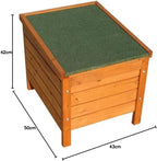 Rabbit Guinea Pig Cat Wooden Hide House Run