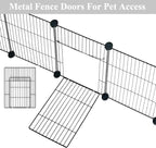 Rabbit Run Puppy Pen with Door Encrypted Wire