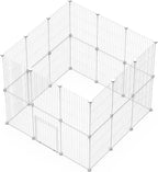 Rabbit Run Puppy Pen with Door Encrypted Wire