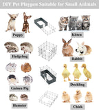 Rabbit Run Puppy Pen with Door Encrypted Wire