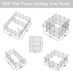 Rabbit Run Puppy Pen with Door Encrypted Wire