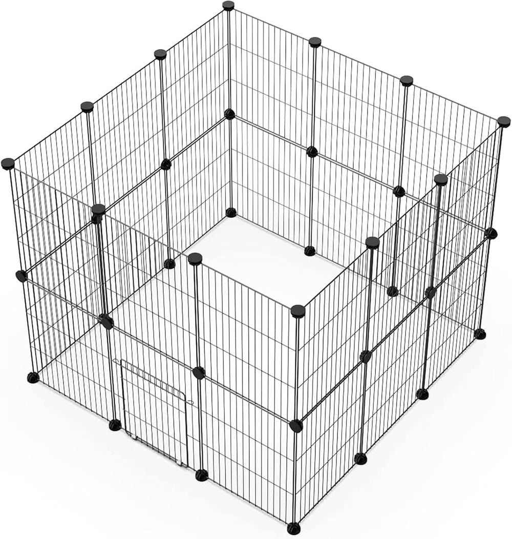Rabbit Run Puppy Pen with Door Encrypted Wire