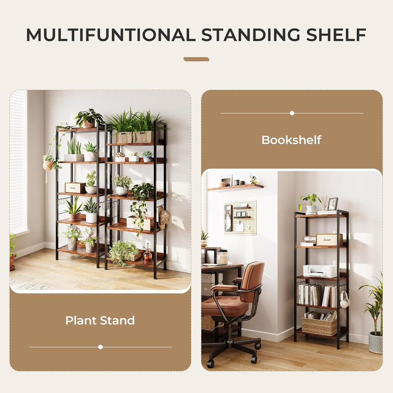 Rack 65" Freestanding Kitchen Storage Shelf Unit