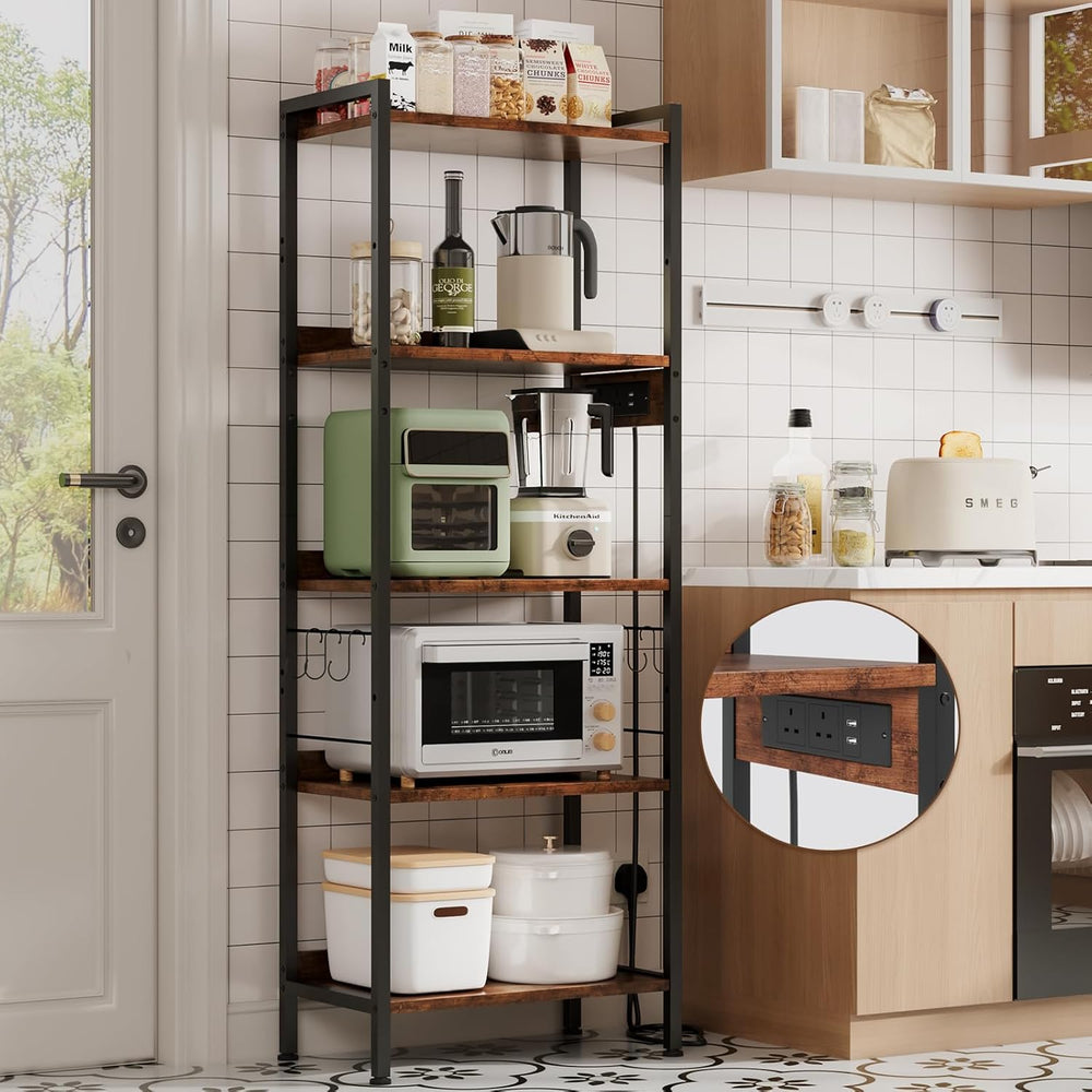 Rack 65" Freestanding Kitchen Storage Shelf Unit