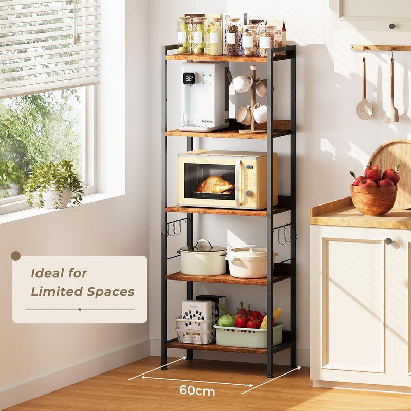 Rack 65" Freestanding Kitchen Storage Shelf Unit