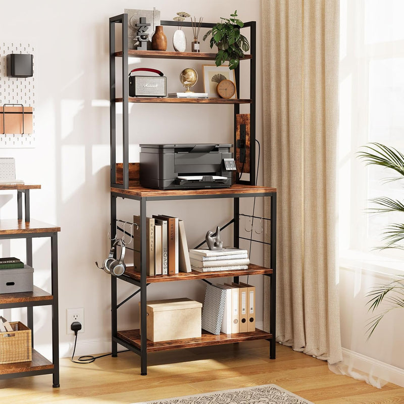 Rack 65" Freestanding Kitchen Storage Shelf Unit