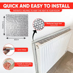 Radiator Foil Reflector Roll 5m X 60CM Heat