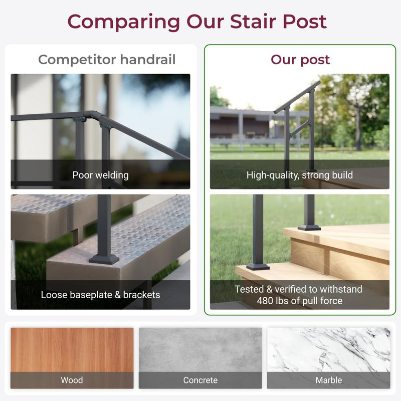 Fence Rail Hand Rails