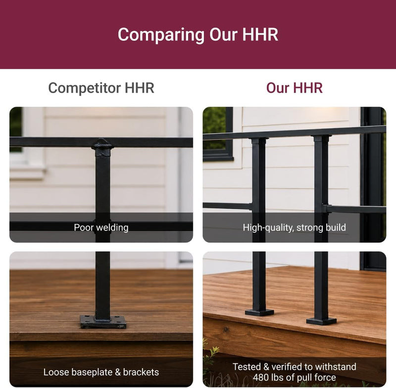 Fence Rail Hand Rails