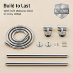 Rail Set 78CM Riser Kit 5 Sprays High