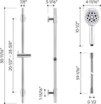 Rail Set 78CM Riser Kit 9 Sprays High