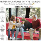 Rainbow 5 Seater Sofa Cover with Corner Tassels3
