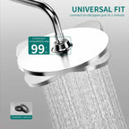 Rainfall Shower 10.23" Adjustable Riser Rail Kit