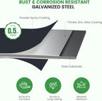 Raised Beds for Garden Galvanized Steel Planters (Set of 4)