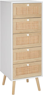 Rattan Chest of Drawers Bedroom Tall Chester