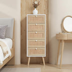 Rattan Chest of Drawers Bedroom Tall Chester