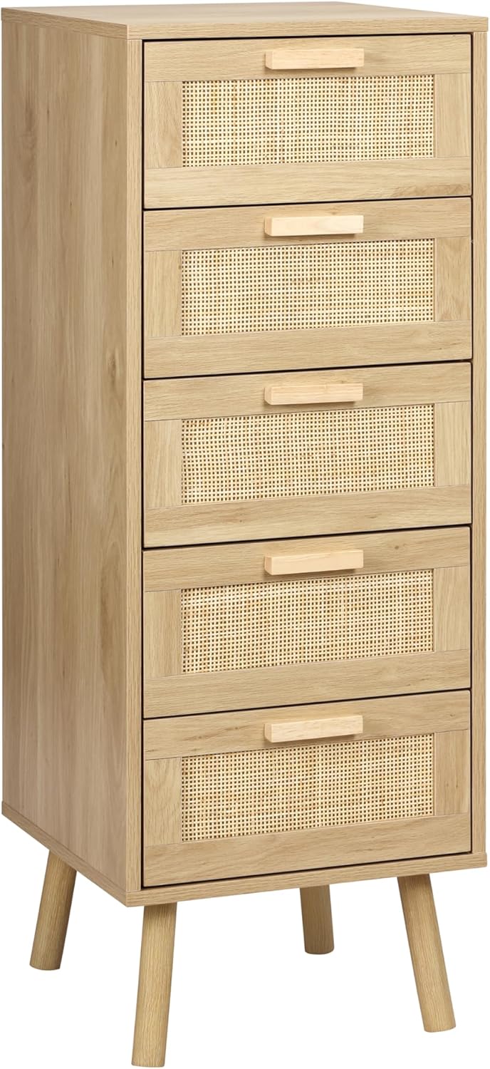 Rattan Chest of Drawers Bedroom Tall Chester