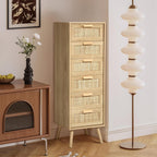 Rattan Chest of Drawers Bedroom Tall Chester