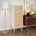Rattan Chest of Drawers Bedroom Tall Chester