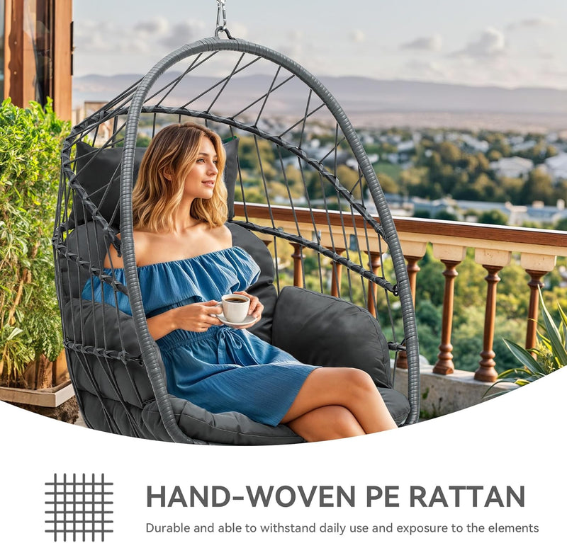 Rattan Egg Chair Max