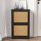 Shoe Storage Cabinet with 4 Flip Drawers 16-24