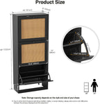Shoe Storage Cabinet with 4 Flip Drawers 16-24