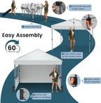 Raynesys Pop Up Canopy Tent for 10 Person
