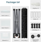 Raynesys Pop Up Canopy Tent for 10 Person